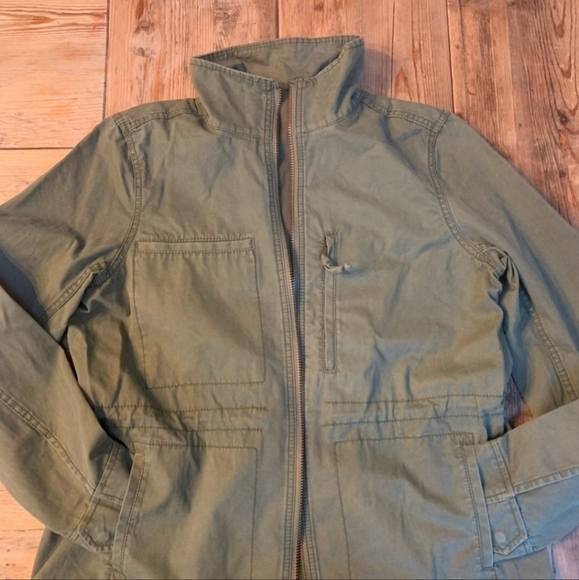 Madewell Fleet Dispatch Jacket Palm Tree Green Blogger Favorite Gal Meets Glam - Picture 10 of 14